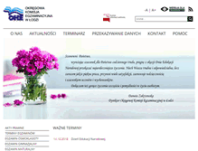 Tablet Screenshot of komisja.pl
